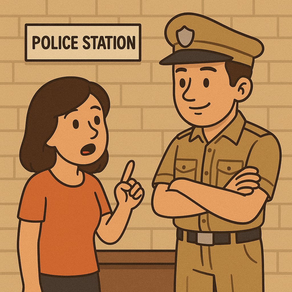 Police behavior women